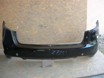 Бампер зад задній porsche cayenne ii 7p5 фото №1