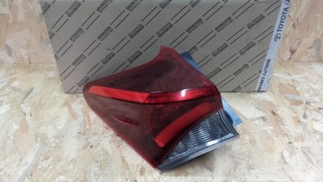 Лампа левая задняя toyota auris ii 2 hb рестайлинг fl led фото №1