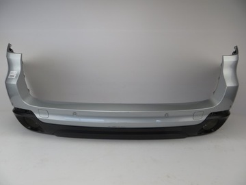 Бампер зад задний x5 f15 4xpdc glacier серебряный a83 фото №1