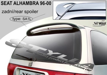Спойлер спойлер do seat alhambra mpv mk1 04/1996-- фото №1