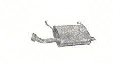 Глушник кінцевий nissan primera p11 poj.1,6 combi фото №1