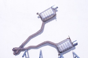 Глушник mercedes slk r171 350 v6 ebergspacher kpl фото №1