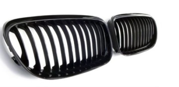 решетка радиатора ноздри BMW 3 e 90 91 08-12 Black глянец комплект