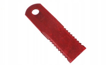Knife sieczkarni jagged to claas 172x50x3mm fi 18mm, фото
