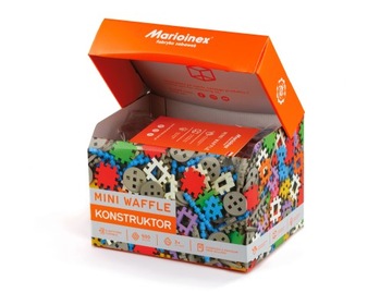 Marioinex 902288 колодки mini waffle вафлі 500 конструктор, фото