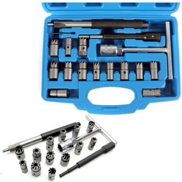 Teeth to nests nozzles set 17 electrical, фото