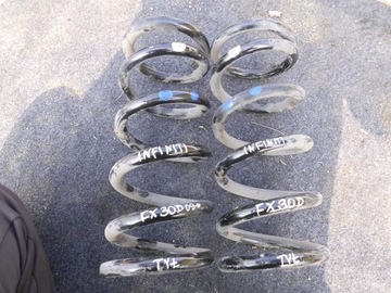 Springs back infiniti fx30d fx35 fx37 fx50 09-, фото