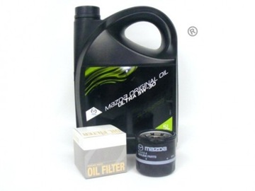 Oil mazda dexelia ultra 5w-30 5l+ filter mazda, фото