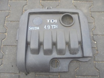 Защита крышка на двигателе skoda octavia 2 1. 9tdi, фото