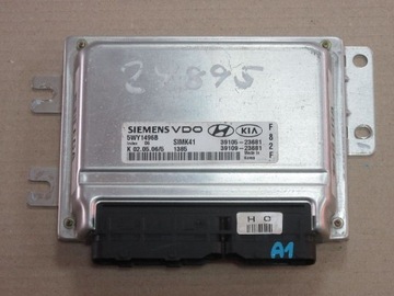 Hyundai компьютер двигателя 5wy1496b 3910523681, фото