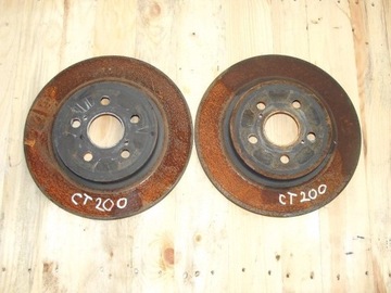 Lexus13r ct ct200h disks brake disc ass left, фото