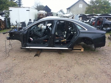 Audi a8 4h body quarter black roof, фото