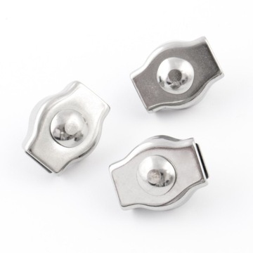 Clamp saddle single stainless 2mm 1 pcs., фото