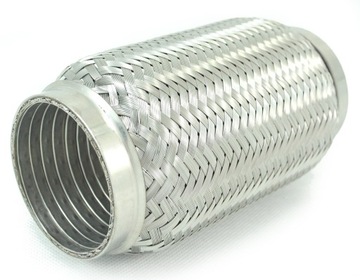 Flexible connector - sr 64mm dl 150mm - stainless steel, фото