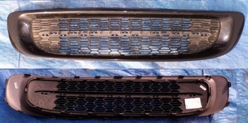 Mini one r56 r57 2011 restyling lattice bumpers, фото
