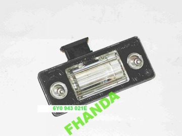 Лампа номерного знака. skoda fabia 07 - 15, y, фото