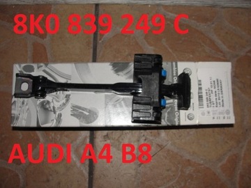 Ограничитель двери левая дверь audi a4 b8 8k0839249c новый, фото