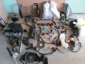 Honda cb1000r sc60 fan wiring chokes, фото