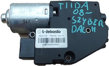 Nissan tiida hatchback hatch motor 10 contacts, фото