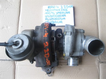 Турбина toyota rav4 2.2 17201-26030, фото