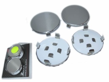 Колпачки крышки колпачки к дискам колес алюминий 4шт 62mm, фото
