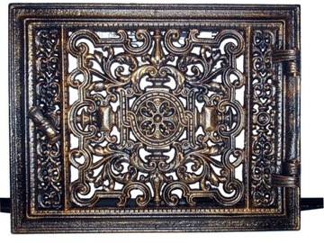 Door openwork fireplace lattice ventilation з, фото