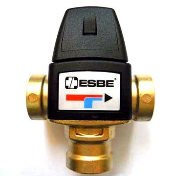 2x valve mixing thermostatic 3dr 1/ 2 guarantee 35-60 esbe tripartite ip531, фото