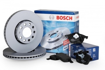 Disks pads bosch front - renault latitude 296mm, фото