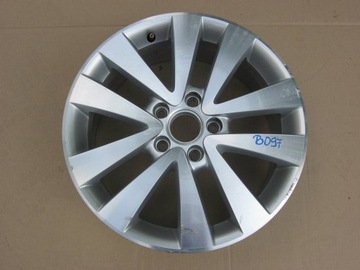 Диск легкосплавний volkswagen оригінал 5k0601025r 7. 0" x 17" 5x112 et 54, фото