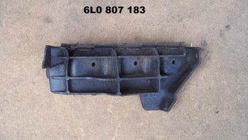 Seat ibiza 6l0 fasteners left rear bumper back, фото