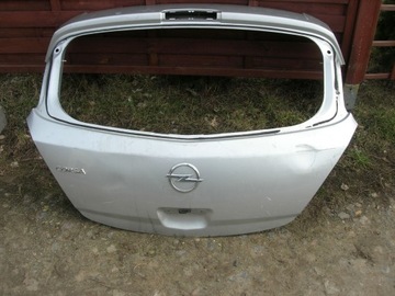 Opel corsa d крышка задняя багажника, фото