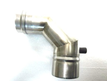 2x liner chimney knee з odskraplaczem 80 90° turbo sump km911, фото