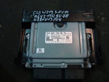 Mercedes cls w219 3.0 cdi компьютер a6421509078 0281013704, фото