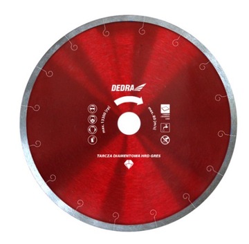 Dedra h1062 disk diamond hrd gray 125/ 22, 2 mm, фото