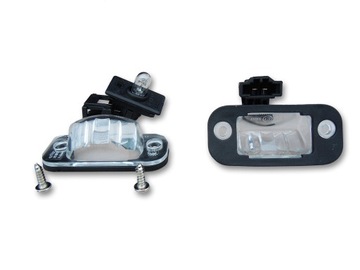 Vw golf 3 hatchback lamp rooms license plate, фото