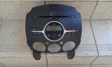 Mazda 2 de 08-2013. tape recorder cd mp3 df7466ar0, фото