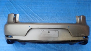Porsche macan turbo bumper back, фото