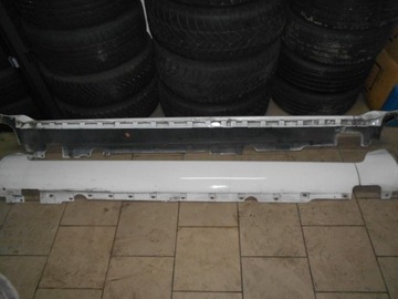 Audi a8 d3 long overlay threshold left right, фото