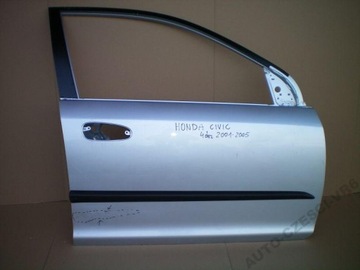 Дверь правая передняя honda civic 2001 - 2005 5дверей хетчбек, фото