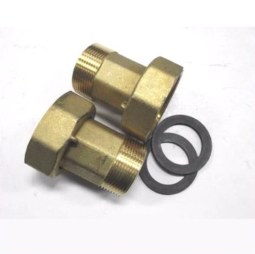 Screw water meter 2" dn50 brass connector screws wodomierzowe m218, фото