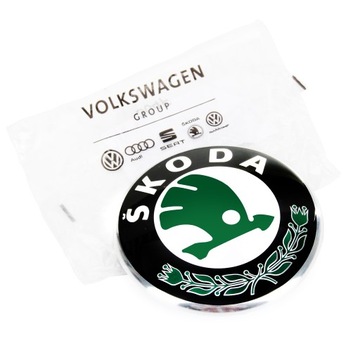 New emblem sign logo emblem skoda fabia 1, фото