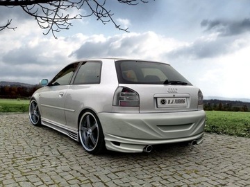 Audi a3 8l 1996-2003* бампер задний* dj-тюнинг, фото