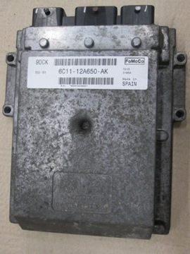 Компьютер ford transit 2.4 tdci 6c1112a650ak 9dck, фото