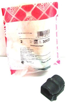 Opel astra h meriva combo rubber stabilizer. febi 21mm, фото