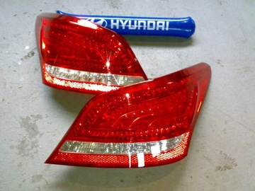 Hyundai equus tail light rear lights, фото