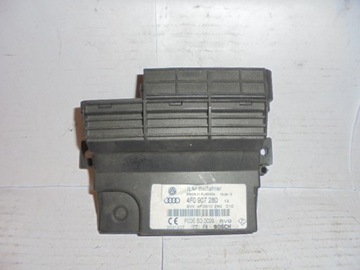 Audi a6 c6 block control unit capacities 4f0907280, фото