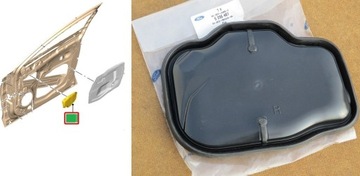 Ford mondeo mk5 protection overlay (grille) front door, фото