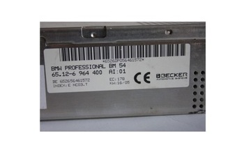 Bmw professional bm 54 becker bm54 - e39 e46 e53, фото