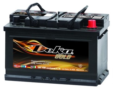 Аккумулятор с америки 12v 74ah 875a 278* 175* 175mm fv гарантия, фото