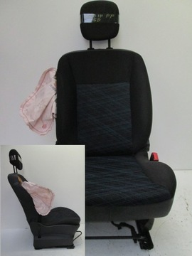 Seat passenger front right renault clio 3 5 doors 2009, фото